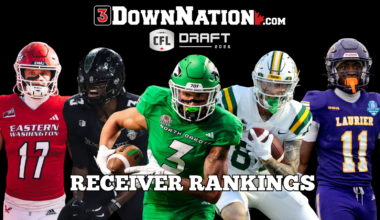 2026 CFL Draft position rankings: receivers