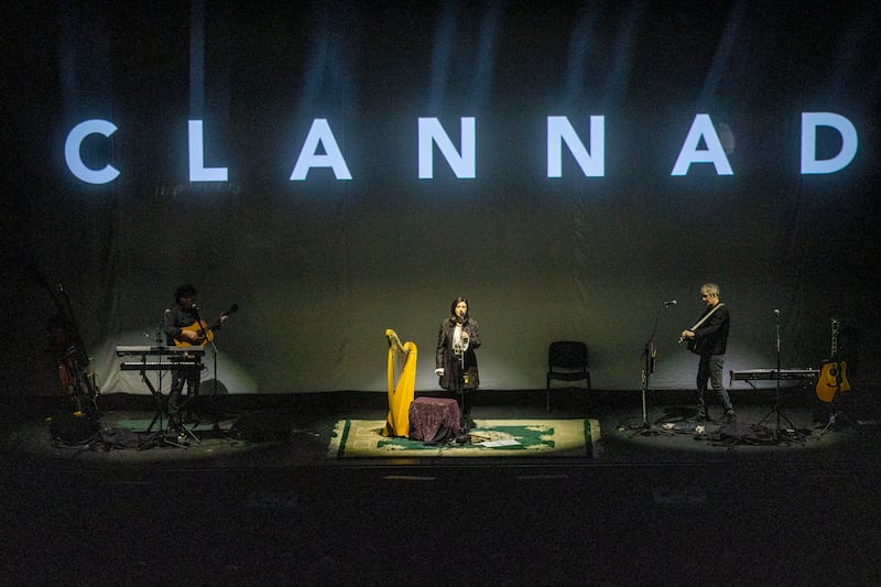 Clannad perform their farewell Dublin concert at the 3Arena in February 2023. Photograph: Tom Honan 