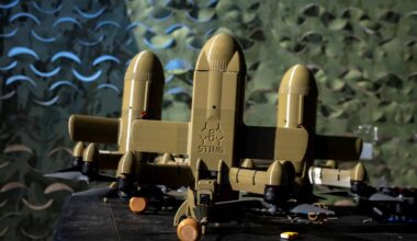 In first, Ukrainian unmanned vessel launches interceptor to knock out Shahed drone