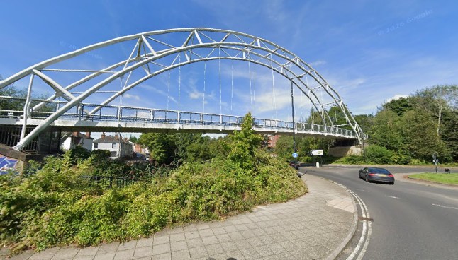 Millennium Bridge, Cheltenham (Picture: Google)