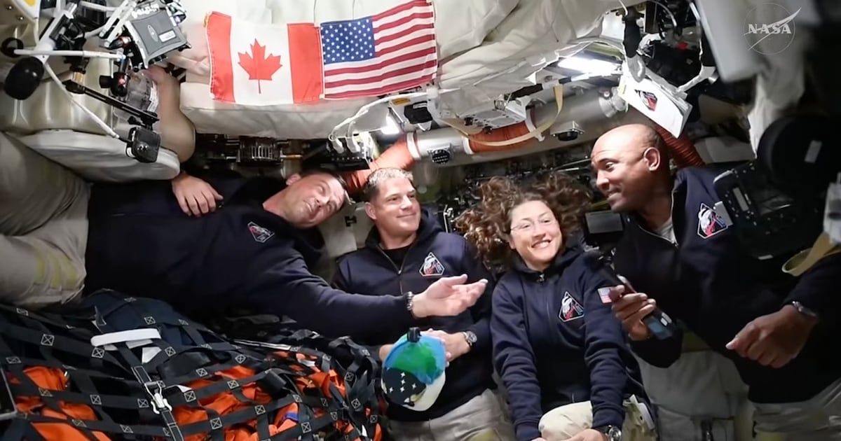 Broken toilet, no showers and farts: Here is everything the Artemis II crew is dealing with - CTV News
