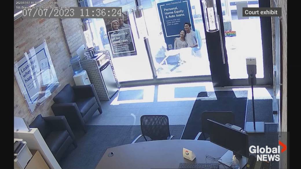 Click to play video: 'Father of newborn baby testifies at Damian Hudson murder trial'