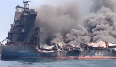 Safeen Prestige Reportedly Sank in the Strait of Hormuz