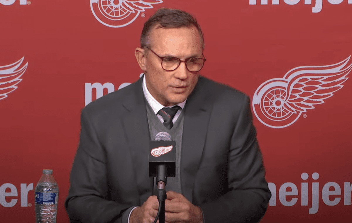 Red Wings’ Yzerman on 2026-27 hopes