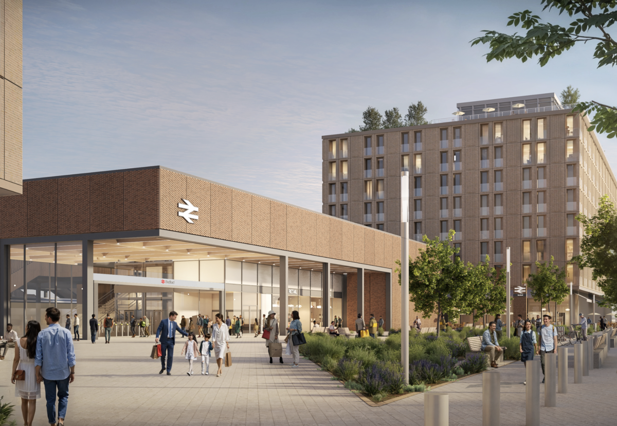Bedford station rebuild to be delivered earlier than first planned