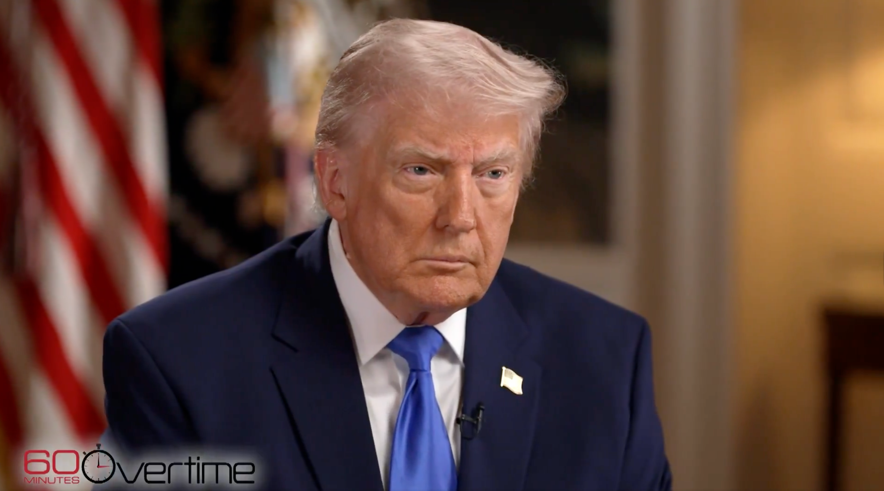 Donald Trump spoke to Norah O'Donnell on Sunday after the shooting