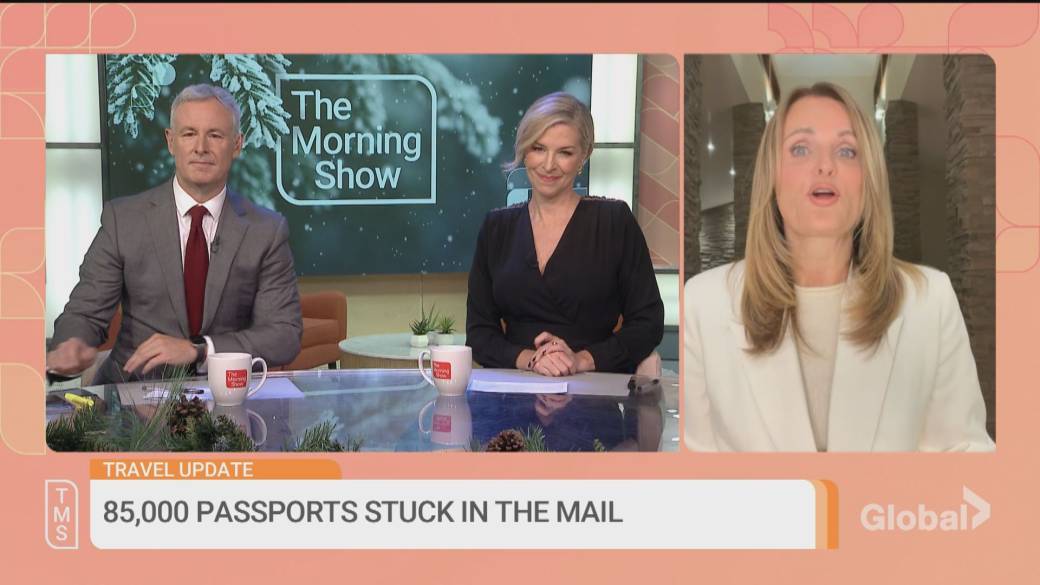 Click to play video: 'Passport problems: What to do if yours is stuck in the mail'