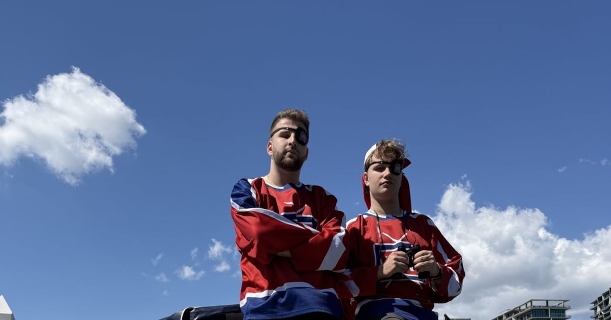 Canadiens superfans attempt red-towel takeover in Tampa for playoff opener - CTV News