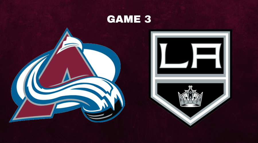 Avalanche at Los Angeles Kings Game 3: On The Road, Lines, Notes & How To Watch