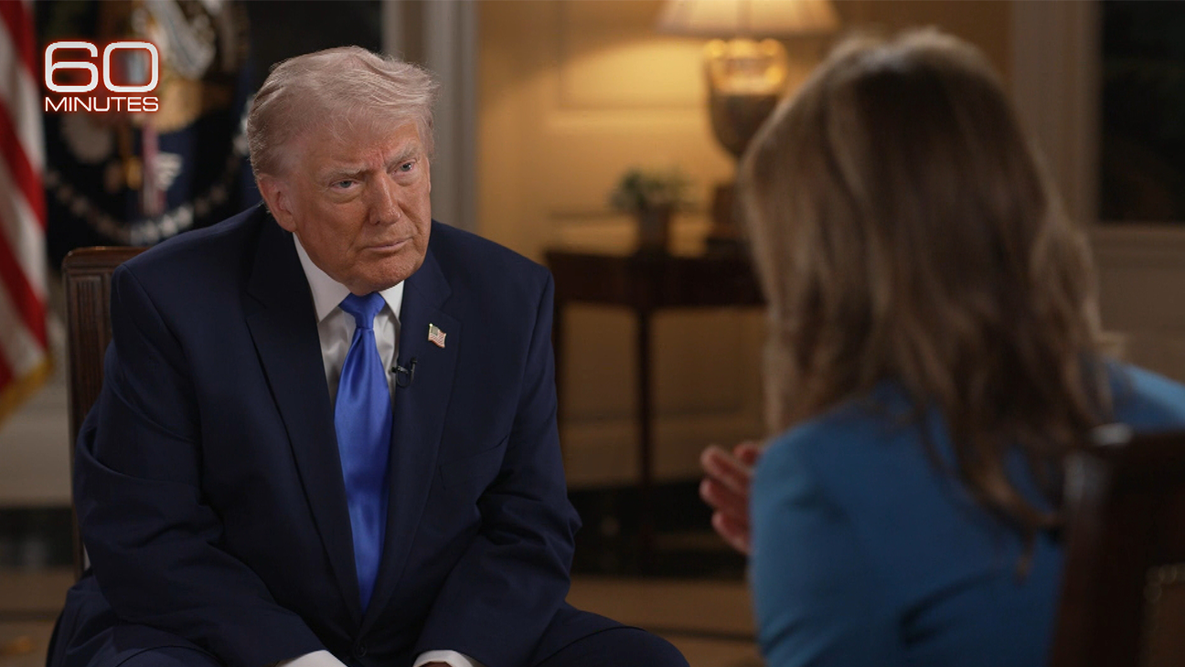 Trump on '60 Minutes' on April 26, 2026.
