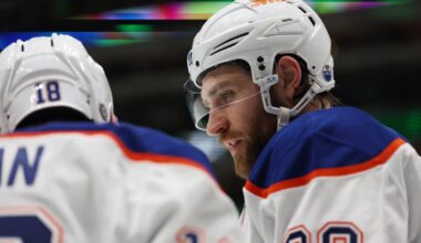 Draisaitl expected to return ‘sometime’ in Round 1, Hyman could play Thursday