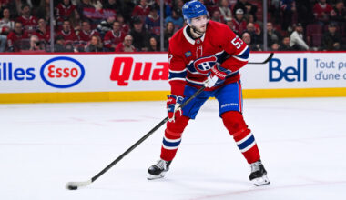 Canadiens' Noah Dobson Resumes Skating