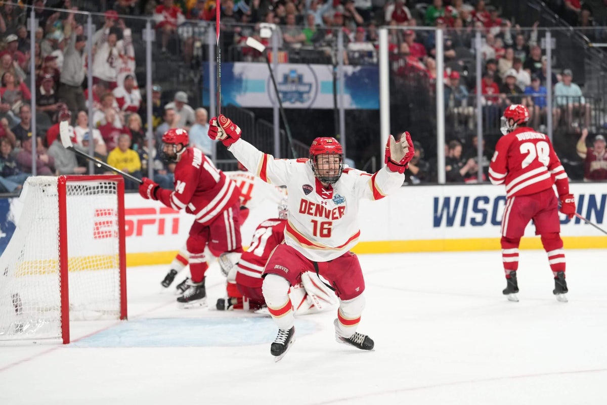 Denver men’s hockey defeats Wisconsin to win third NCAA championship in 5 years