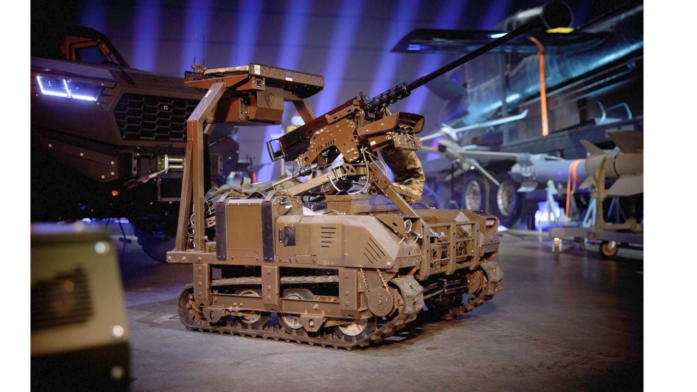 Volodymyr Zelensky has spoken of Ukraine’s growing UGV industry