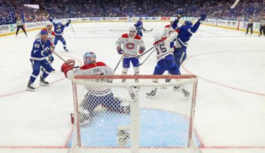 Late lapses cost Canadiens in Game 2 overtime loss to Lightning: 'We lacked calm'