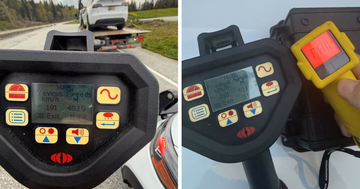 Tesla driver with kids in car was impaired while going 191 km/h: B.C. RCMP - CTV News