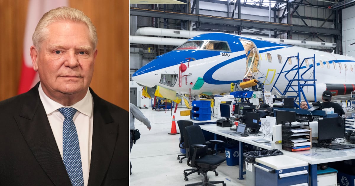 Ontario buys private jet as Ford faces criticism over timing