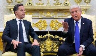 Trump meets NATO leader Rutte