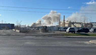 Fire at metal recycling yard in Montreal - CTV News
