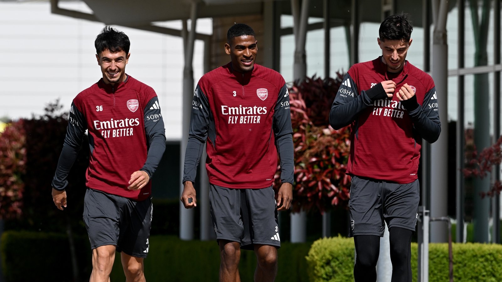 Training gallery: All set for Sporting | Gallery | News