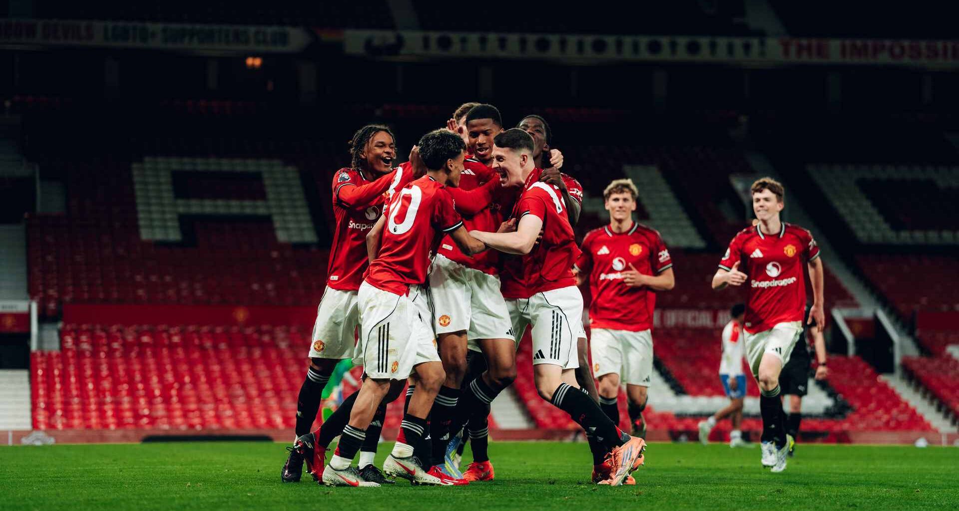 Match report from Man Utd Under 18s v Crystal Palace in FA Youth Cup semi final