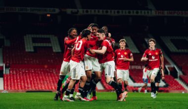 Match report from Man Utd Under 18s v Crystal Palace in FA Youth Cup semi final