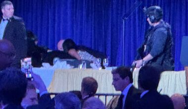 Trump evacuated after security incident at White House correspondents dinner; no sign of injuries - CTV News