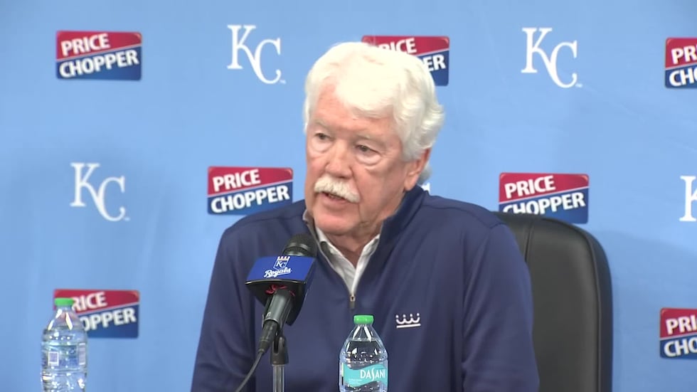 Kansas City Royals owner John Sherman spoke with the media ahead of the team's Opening Day.