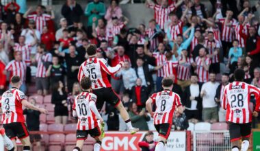Derry City begin life at Celtic Park with win over Shamrock Rovers – The Irish Times