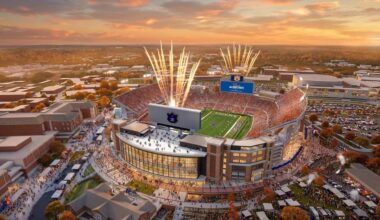 Auburn Board of Trustees approves Jordan-Hare North Project - Auburn Tigers