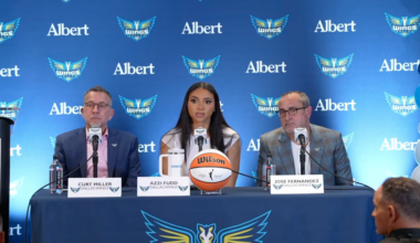 Wings PR nixes question for Azzi Fudd about relationship with Paige Bueckers