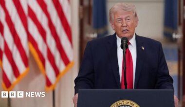 American airman rescued from Iran as Trump says operation involved dozens of warplanes