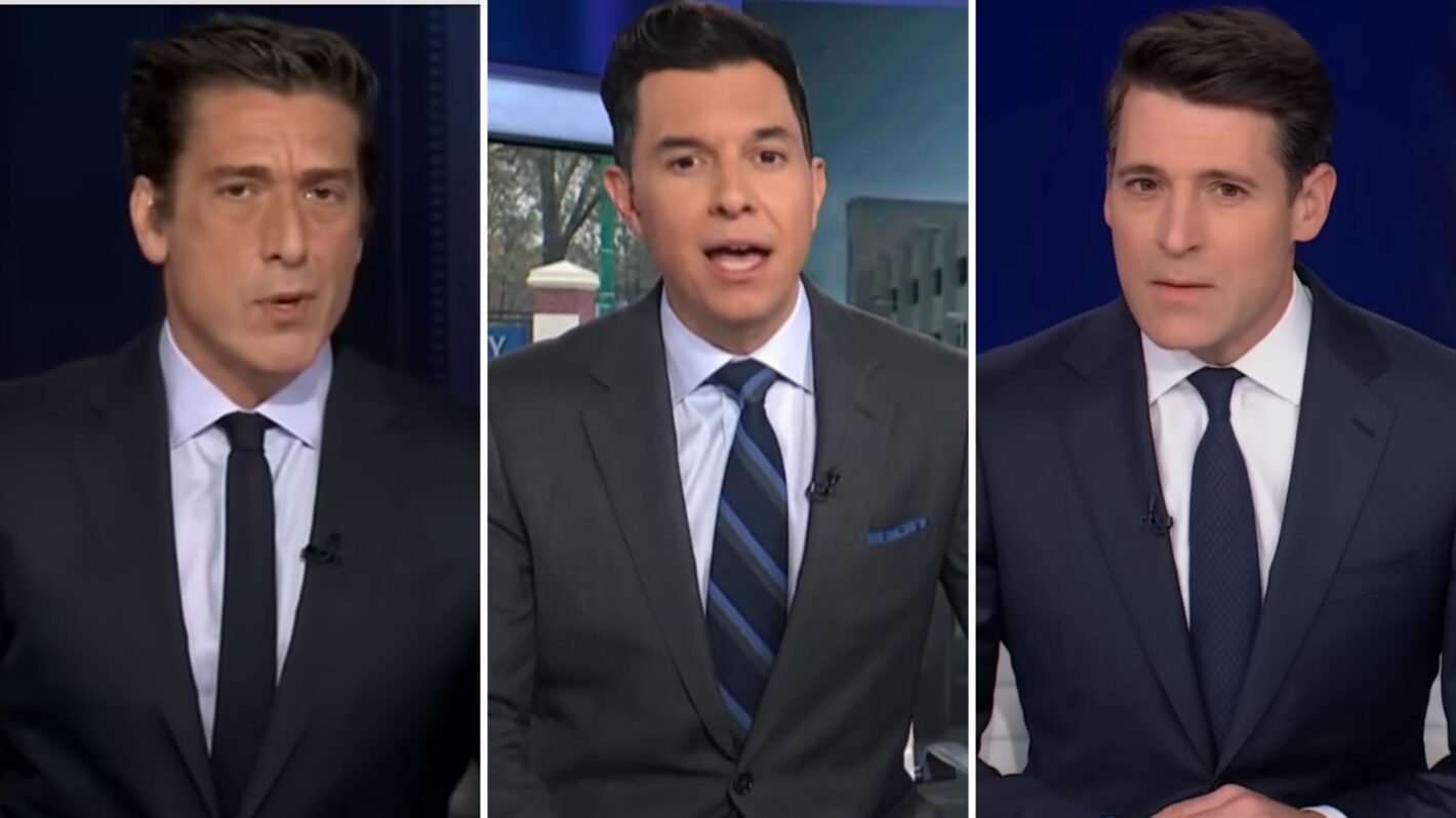 David Muir, Tom Llamas, Tony Dokoupil