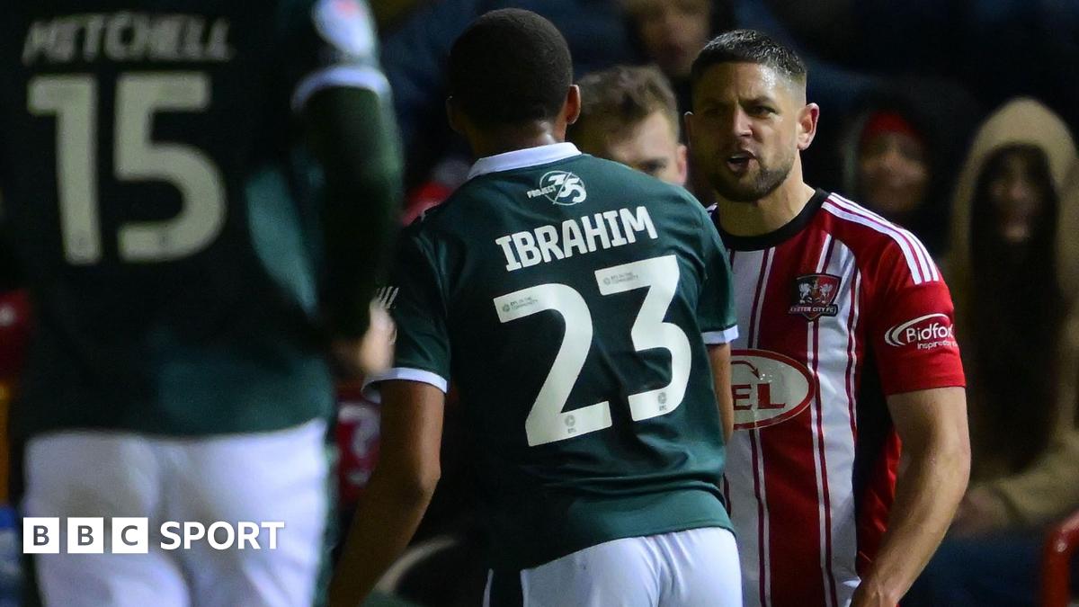 Tempers flare in the Devon derby