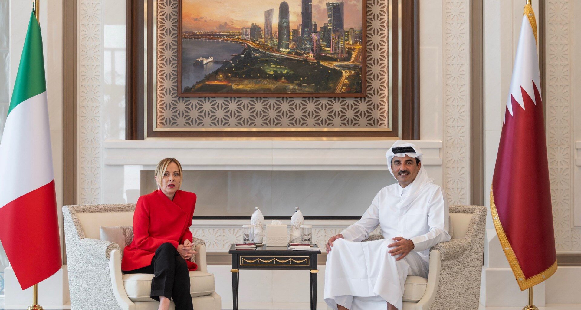 Italy’s Meloni meets Qatar emir to discuss energy issues amid Iran war | Energy News
