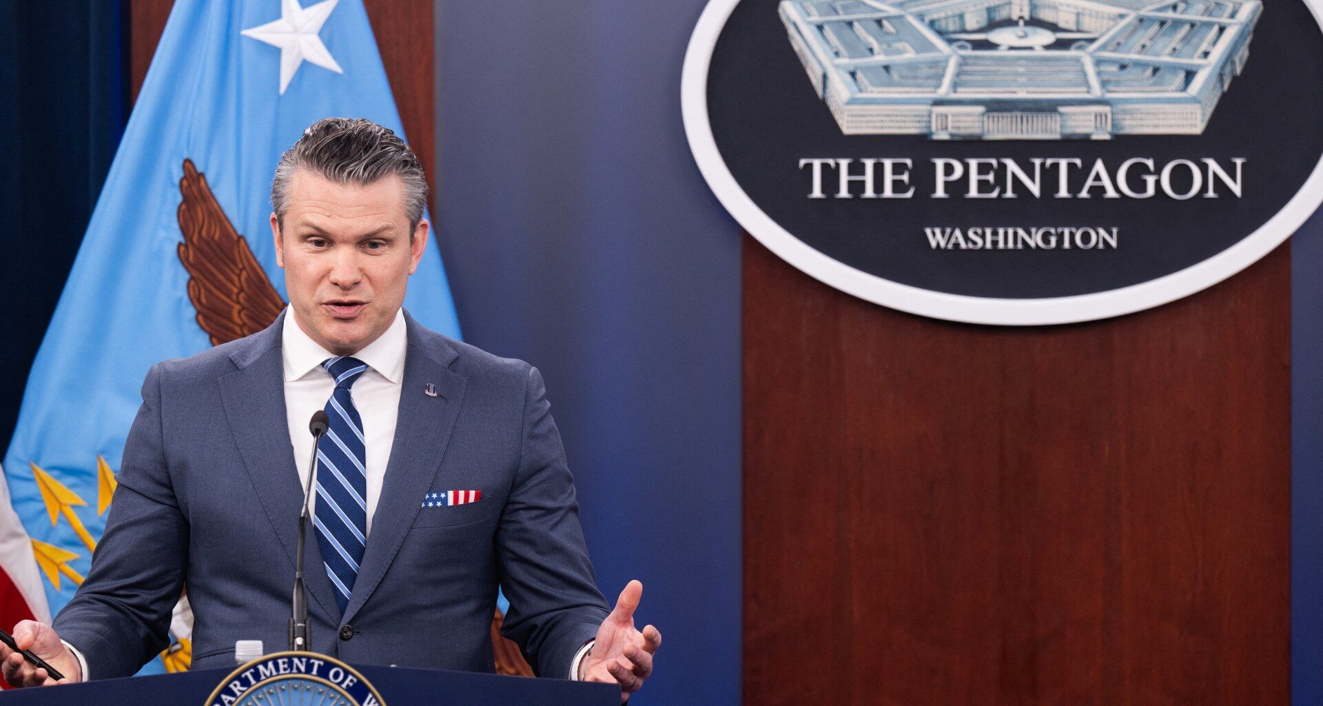 Hegseth says US blockade to continue, ready for new attacks on Iran energy | Donald Trump News