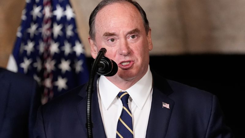 US Navy Secretary ousted as naval blockade of Iran continues