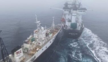 Activist ship's collision with krill trawler off Antarctica called "deliberate attack"