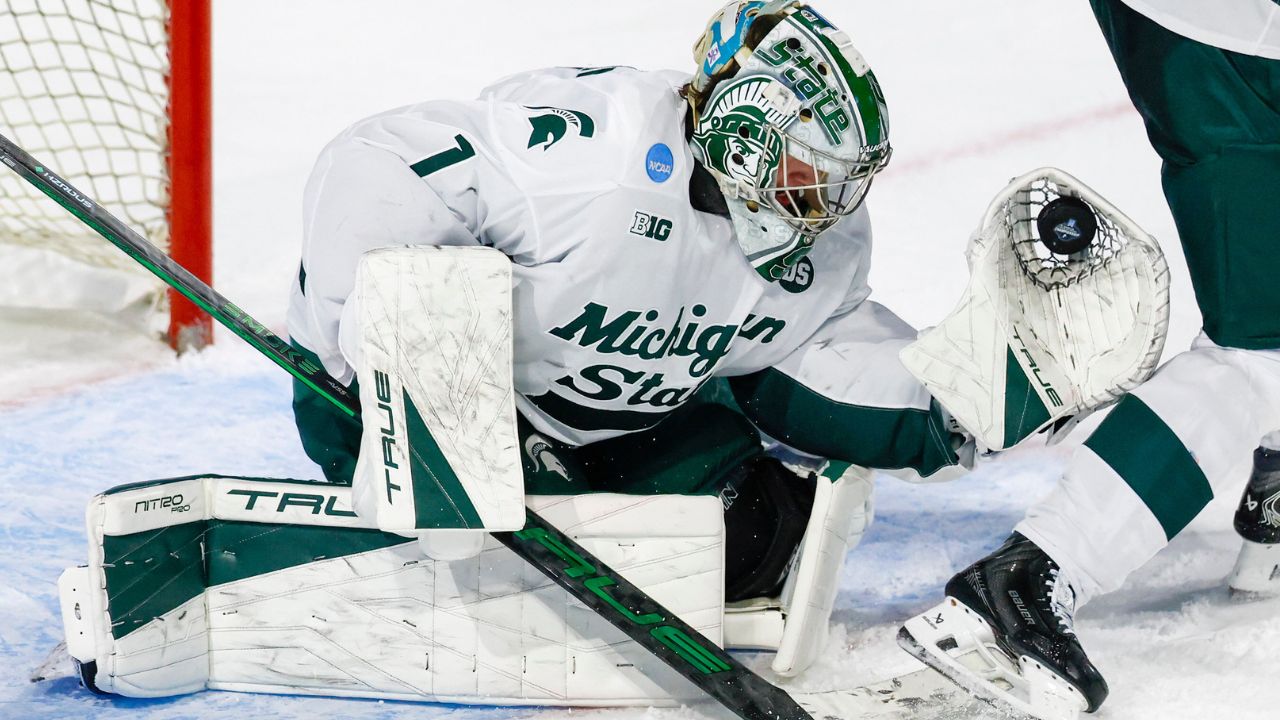Red Wings sign goaltender Trey Augustine to entry-level deal