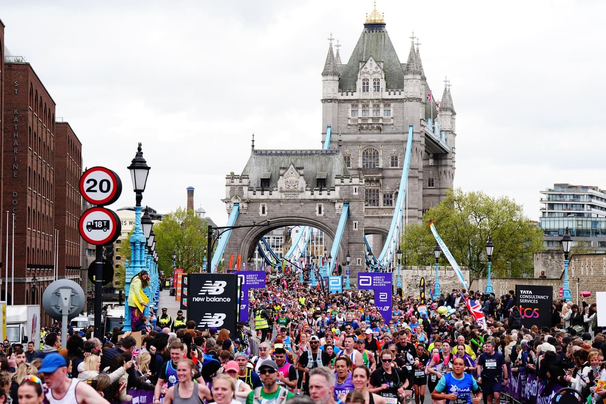 How to track a runner in the 2026 London Marathon