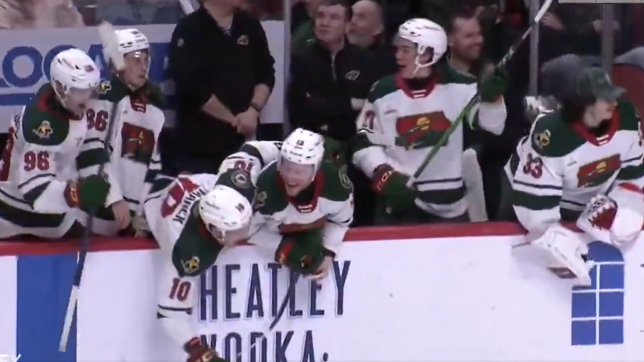 AHL goalie Mercer makes eye-popping, backhanded glove save for Iowa Wild