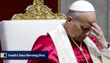 Pope Leo slams ‘delusion of omnipotence’ stoking US-Israeli war on Iran