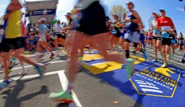 Boston Marathon 2026 live updates, race start times, results, course map and how to track runners