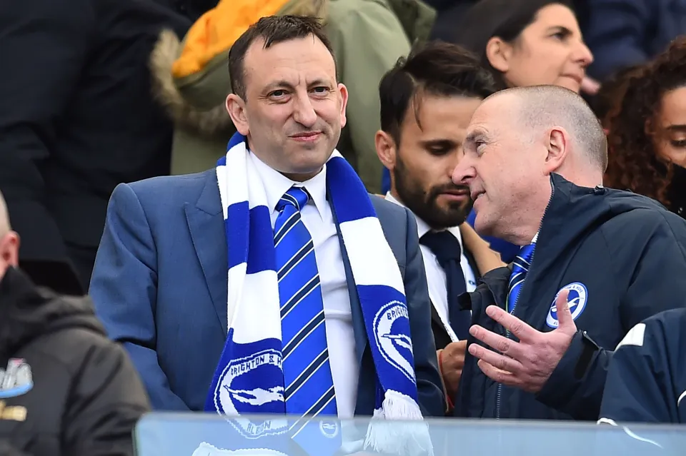 Seagulls owner Tony Bloom will take charge of funding the club's trailblazing stadium project
