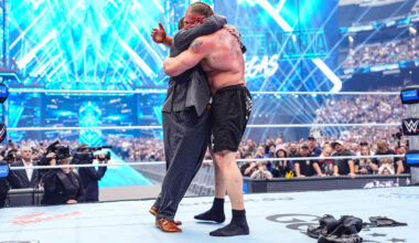 Brock Lesnar Paul Heyman WWE WrestleMania 42