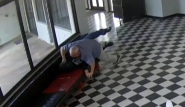 Newly released surveillance video shows Oklahoma high school principal tackling gunman