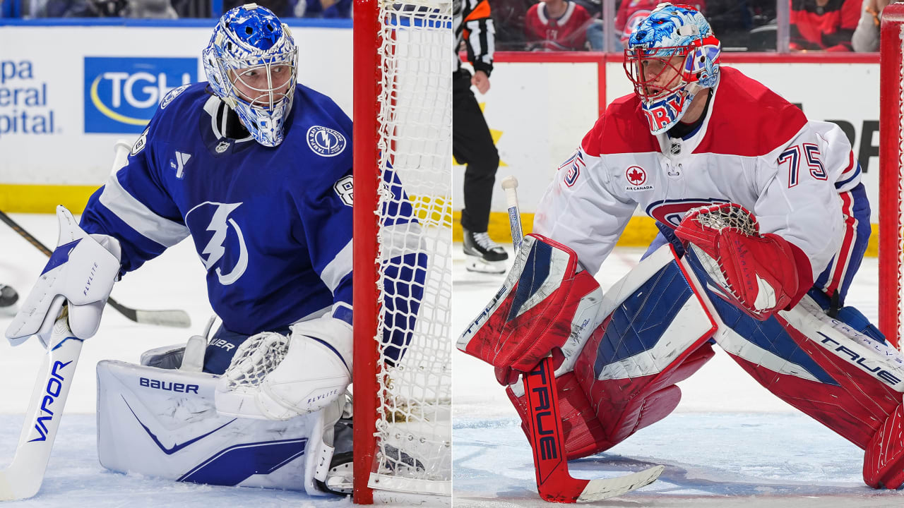 Vasilevskiy vs. Dobes goalie matchup in Eastern Conference First Round