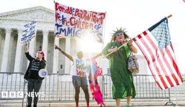 Trump at Supreme Court as justices hear arguments over US birthright citizenship: follow live