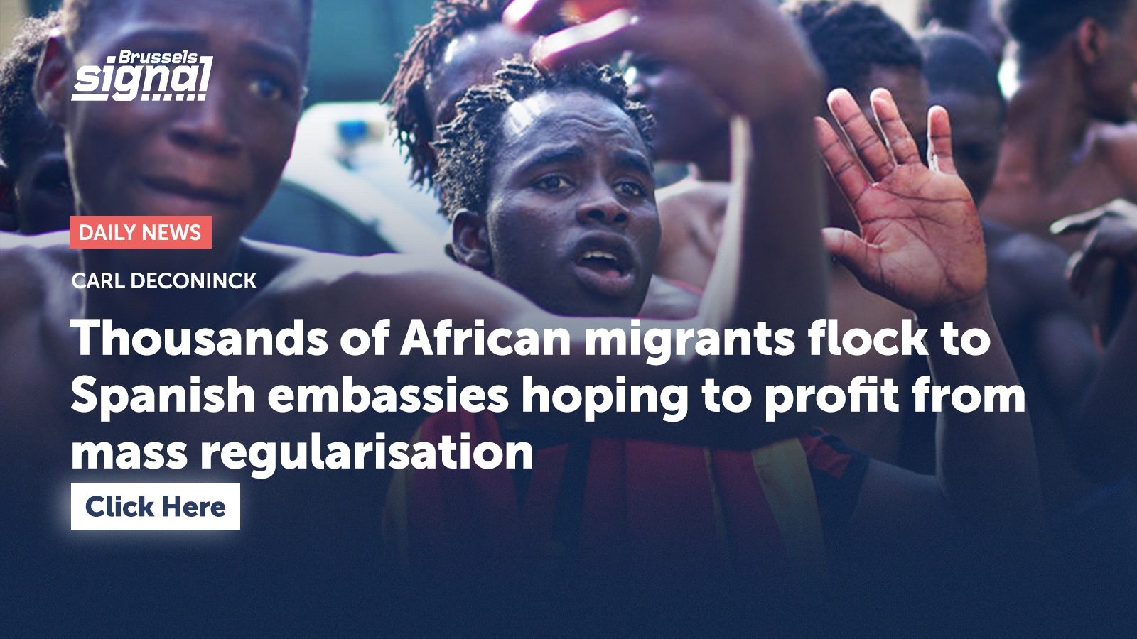Thousands of African migrants flock to Spanish embassies hoping to profit from mass regularisation
