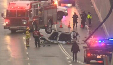 Nasty Easter weekend weather leads to chaos on roads in Calgary area